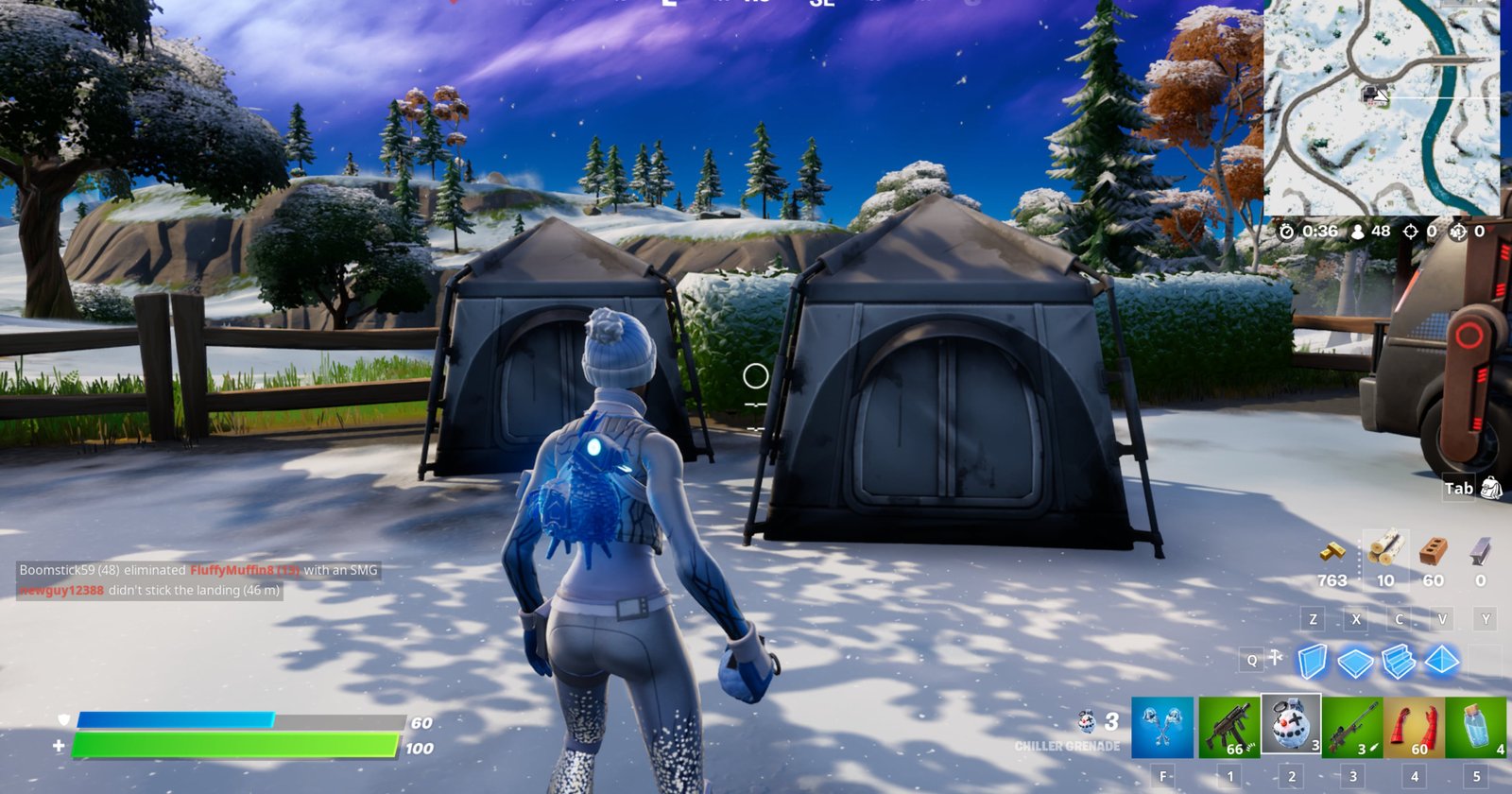 Where Do Tents Spawn In Fortnite