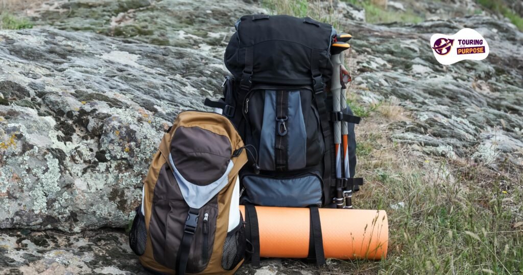 How To Attach Trekking Pole To Backpack
